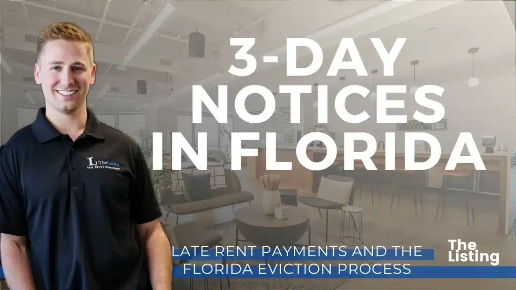 Property Management 3 Day Notice in Florida